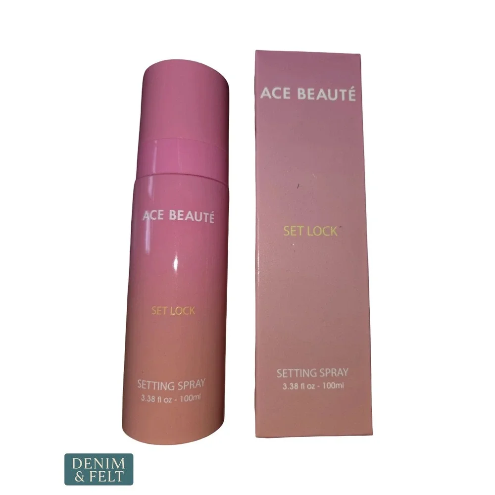 NEW Ace Beauté Set Lock Setting Spray 100ml Long Lasting Makeup Finishing Mist